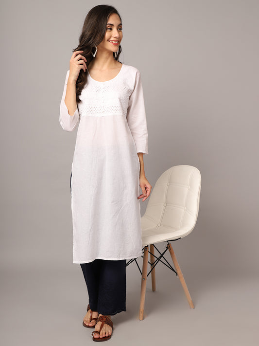 Cantabil Women Navy Pant (7033588220043)