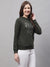 Cantabil Women Olive Sweatshirt (7083926421643)