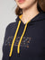 Cantabil Women Navy Sweatshirts (7083930026123)