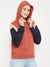 Cantabil Women Rust Sweatshirt (7086623850635)