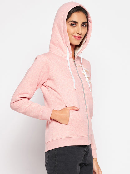 Cantabil Women Peach Sweatshirt (7045756420235)