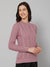 Cantabil Women Purple Sweater (7025761321099)