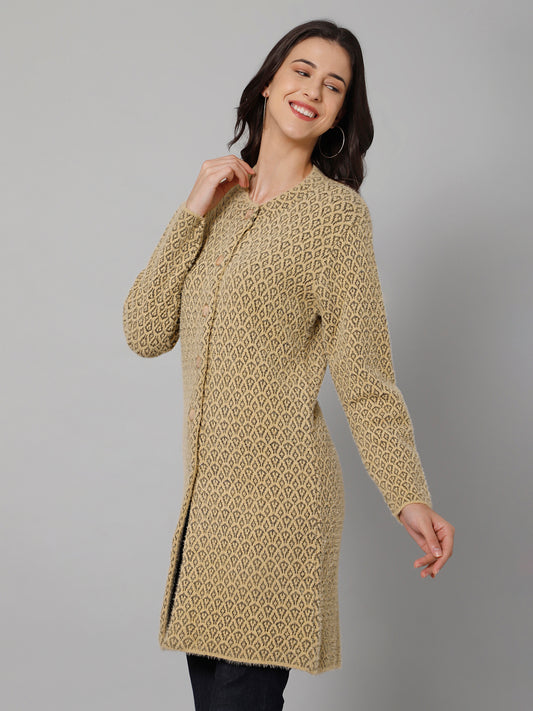 Cantabil Women Khaki Sweater (7025816436875)