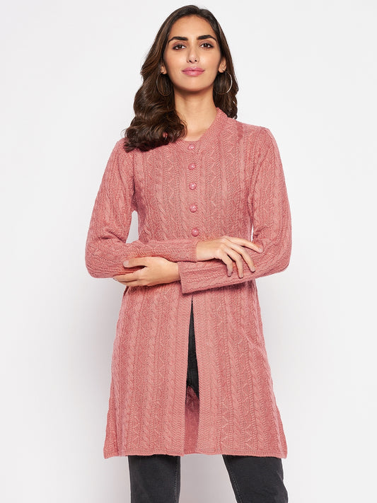 Cantabil Women Pink Sweater (7045824807051)