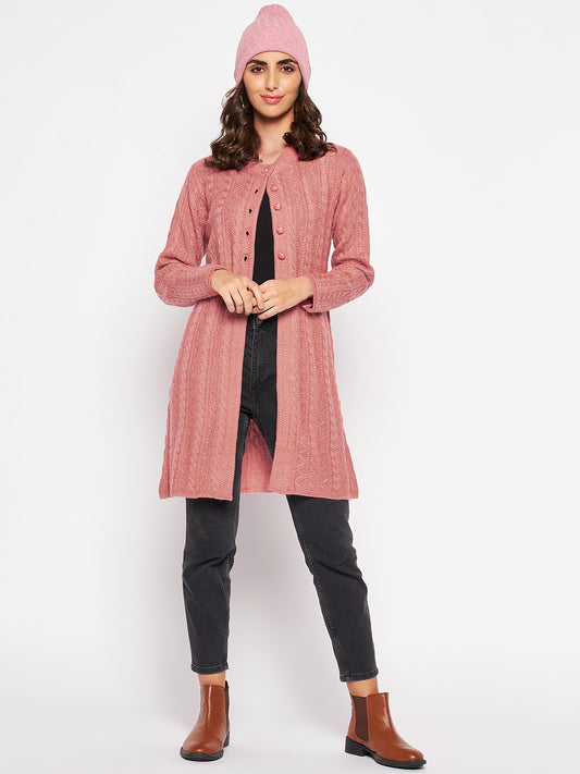 Cantabil Women Pink Sweater (7045824807051)