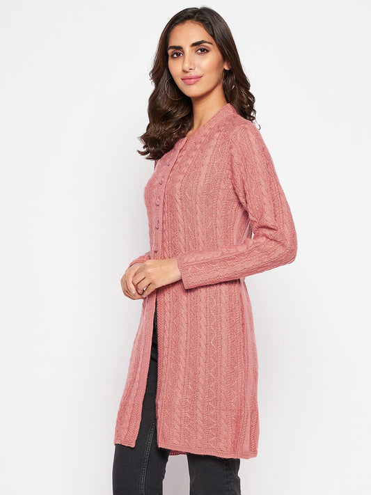 Cantabil Women Pink Sweater (7045824807051)