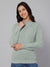 Cantabil Women Green Sweater (7025803559051)