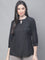 Cantabil Women Black Tunic (7114316218507)