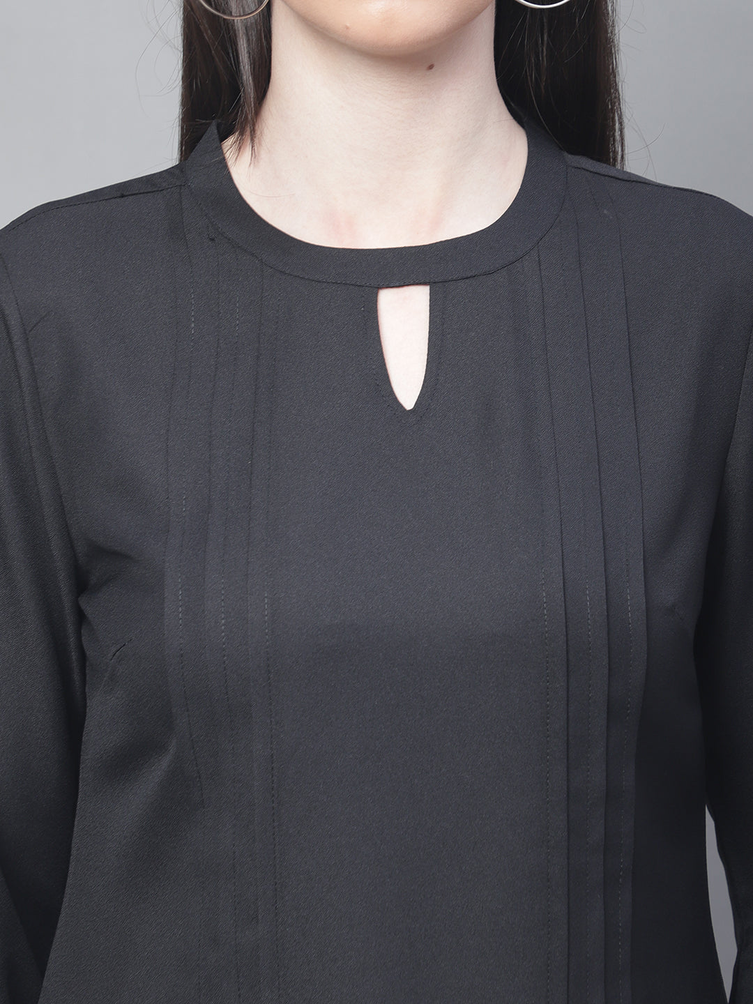 Cantabil Women Black Tunic (7114316218507)