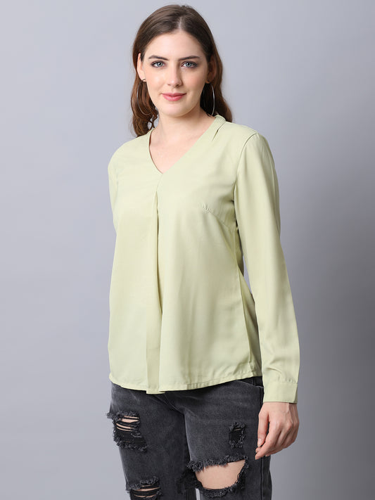 Cantabil Women's Green Top (6932841529483)