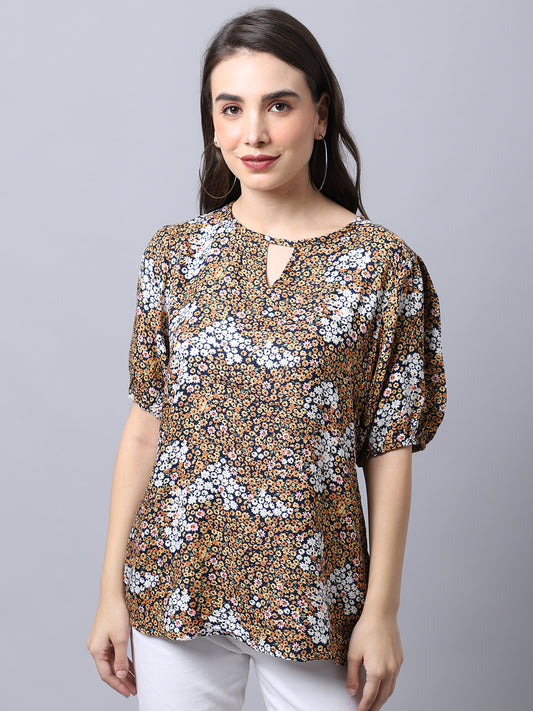 Cantabil Women's Yellow Top (6997153808523)