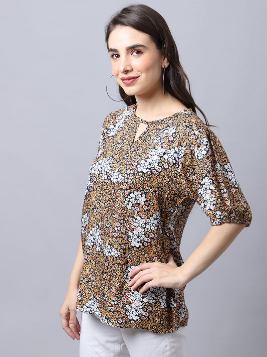 Cantabil Women's Yellow Top (6997153808523)