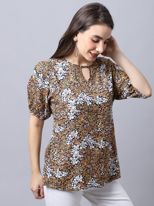 Cantabil Women's Yellow Top (6997153808523)