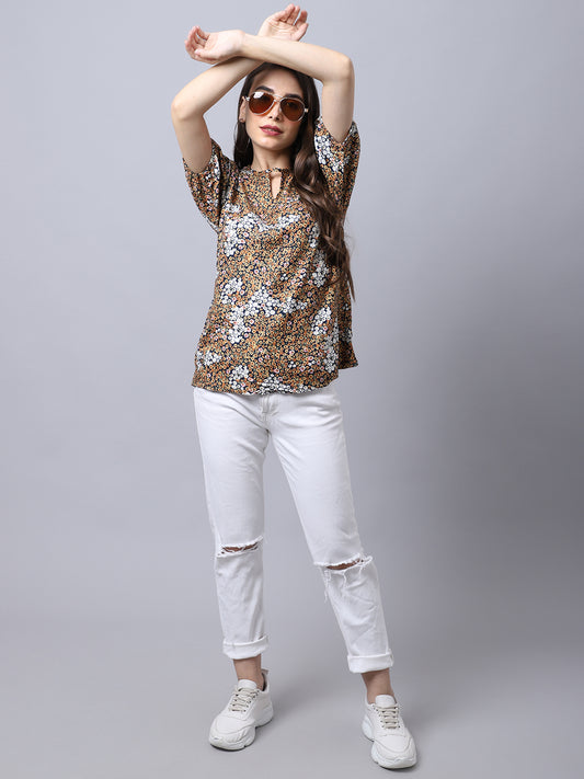 Cantabil Women's Yellow Top (6997153808523)