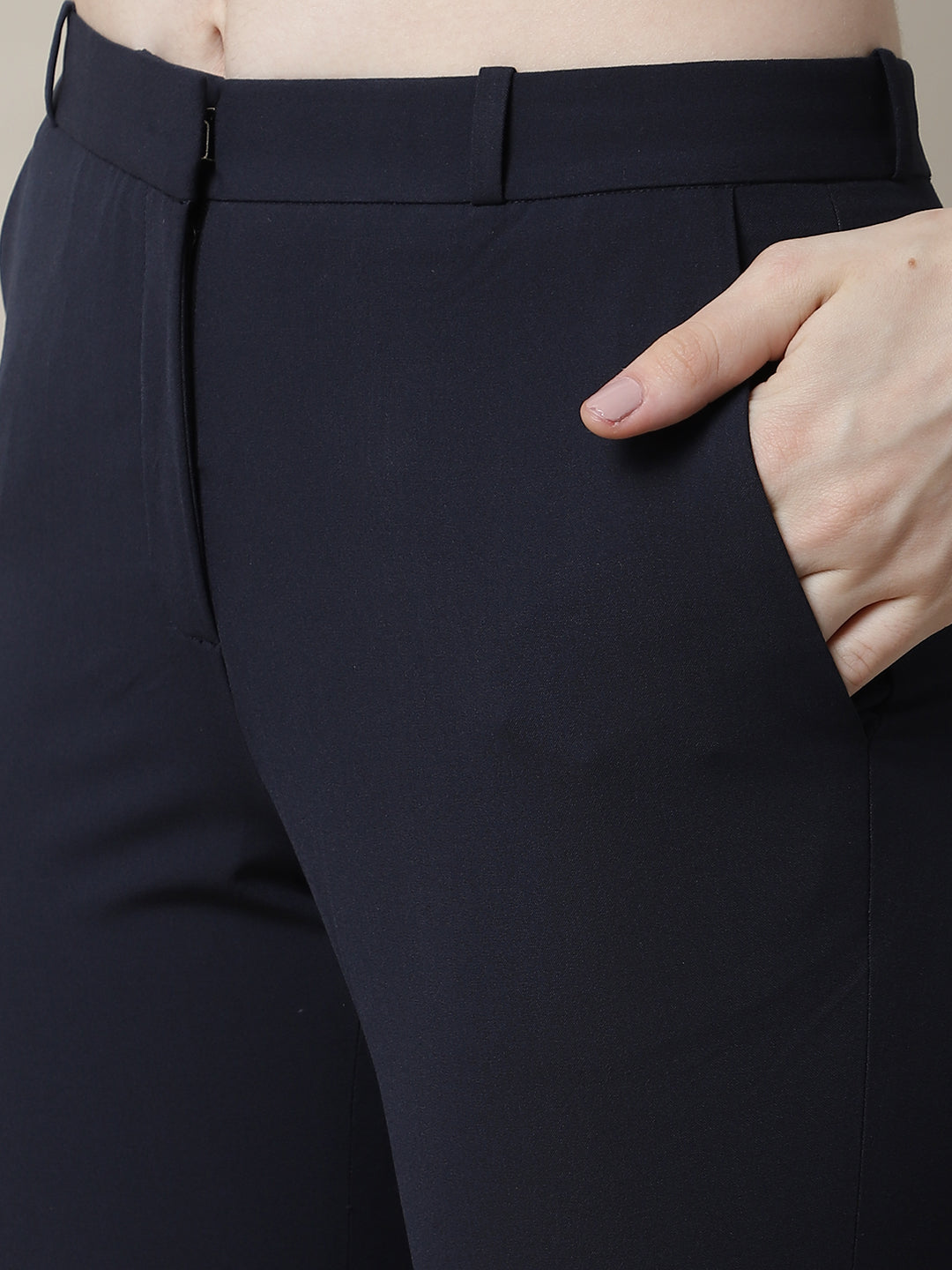 Buy Navy Blue Women Trousers Online in India  Hirawats