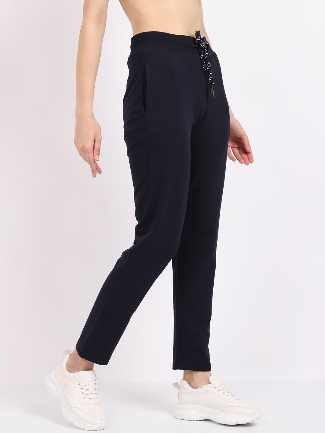 Cantabil Women's Navy Track Pant (6846052499595)