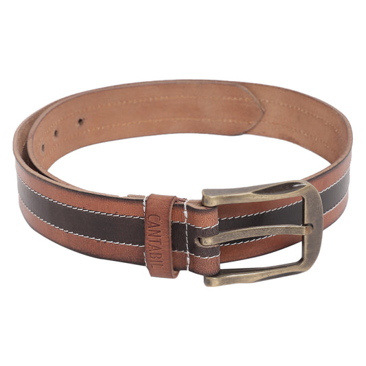 Cantabil Men Tan Belt (7088720576651)