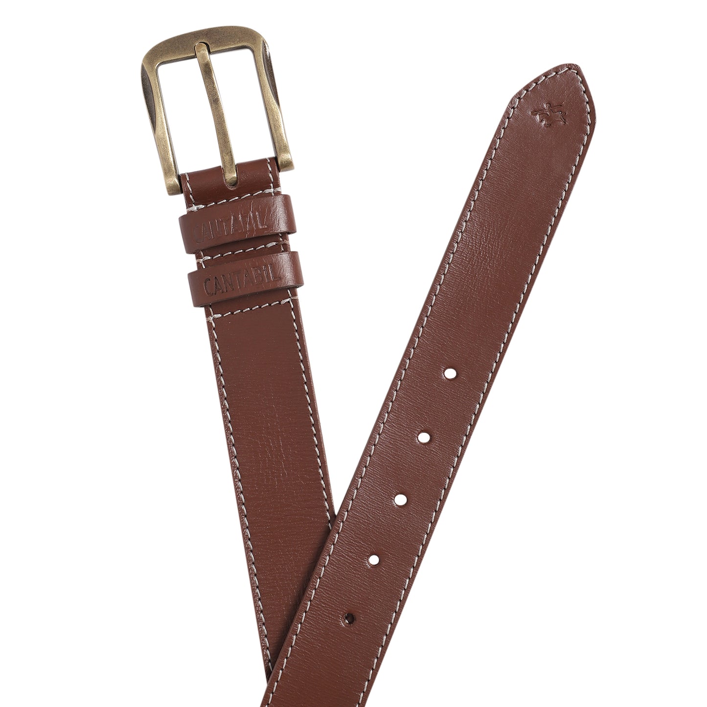 Cantabil Men Tan Belt (7091791233163)