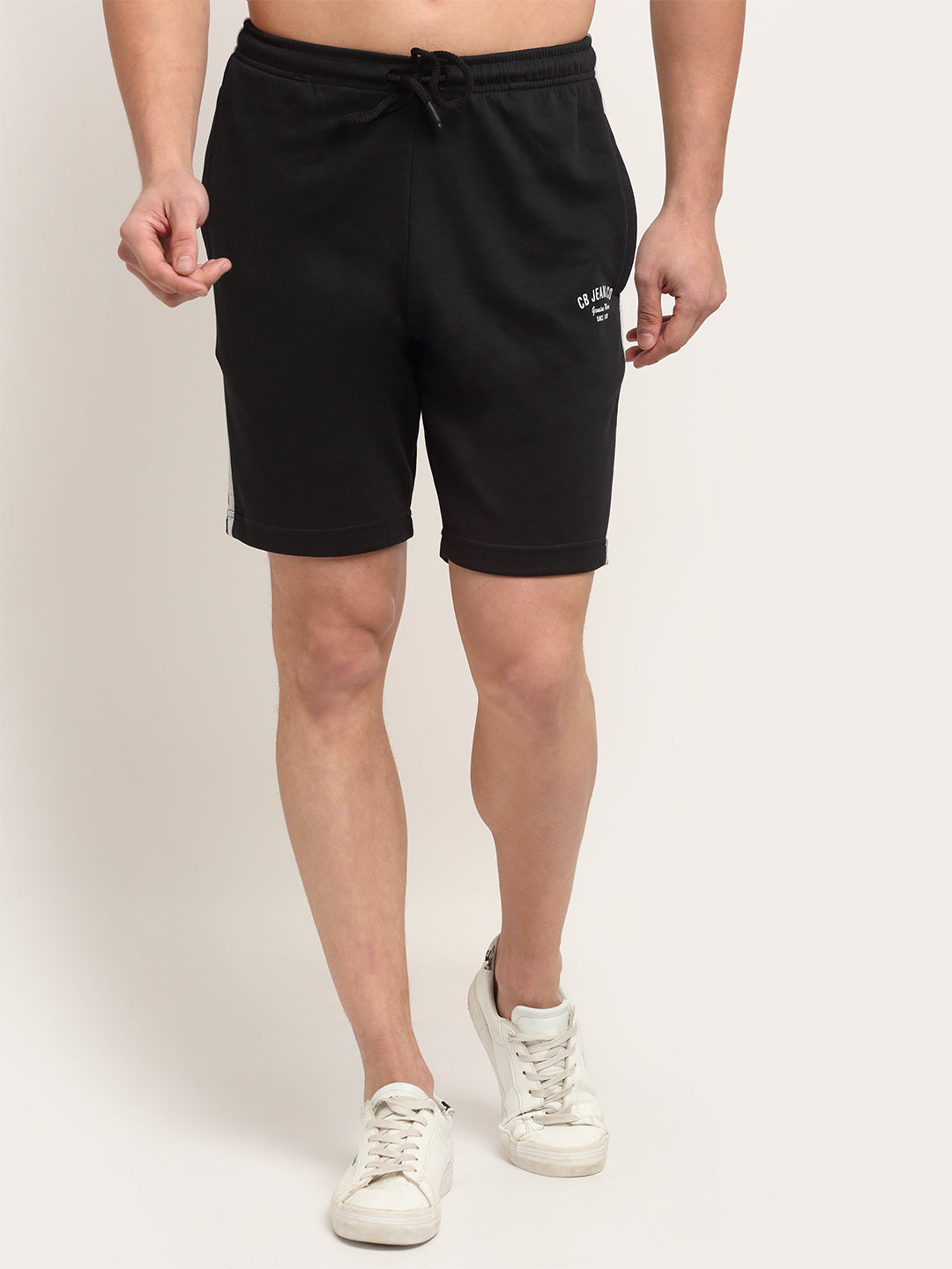 Cantabil Black Men's Shorts (6751719882891)