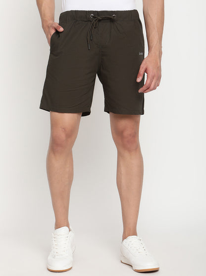 Cantabil Men's Olive Shorts (6792604254347)