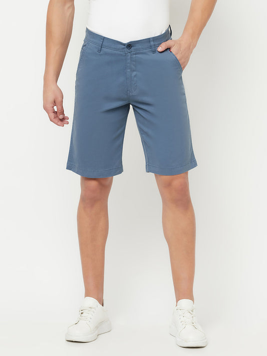 Cantabil Men's Blue Bermuda (6813691969675)