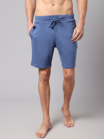 Cantabil Men's Blue Bermuda (7023640576139)