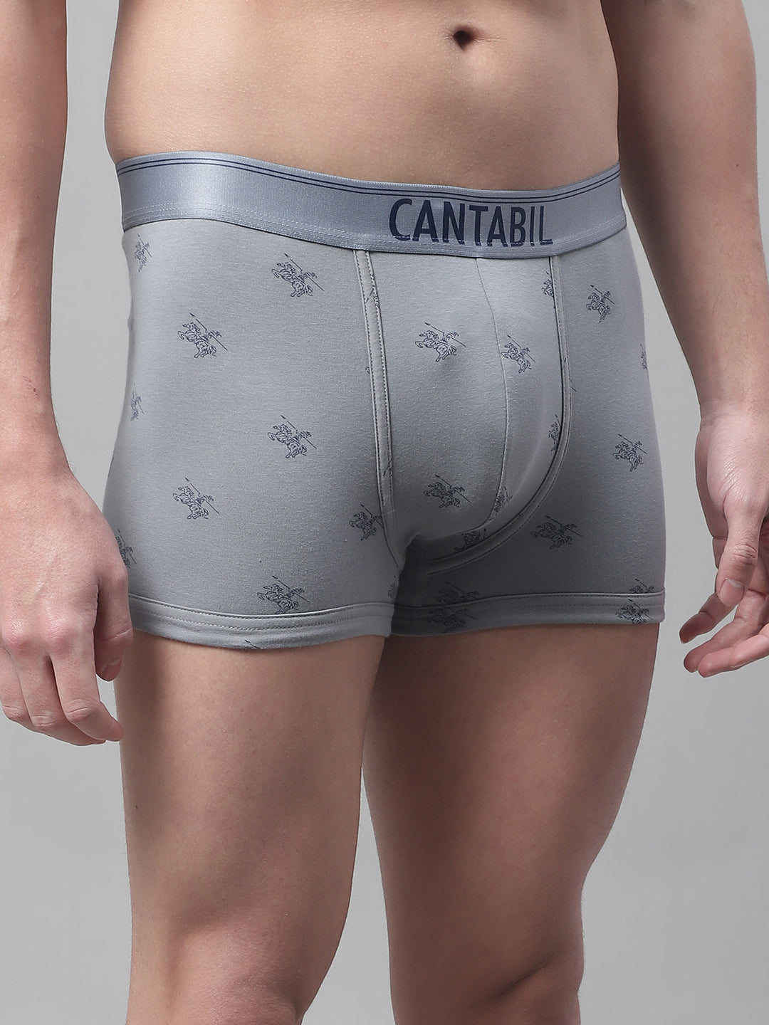 Cantabil Men Pack of 3 Grey Brief (7088428318859)