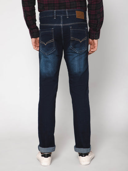 Cantabil Men Dirty Blue Jeans (7114732470411)