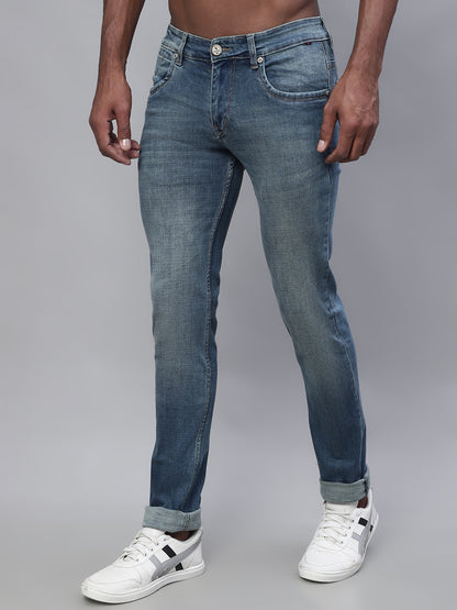 Cantabil Men Dirty Blue Denim (7113355165835)