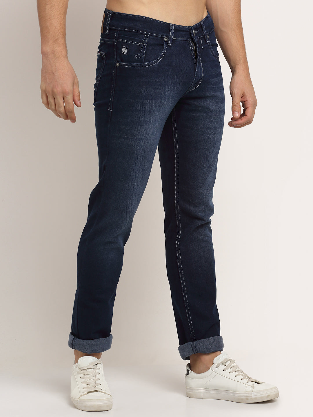 Cantabil Navy Men's Jeans (6699098800267)