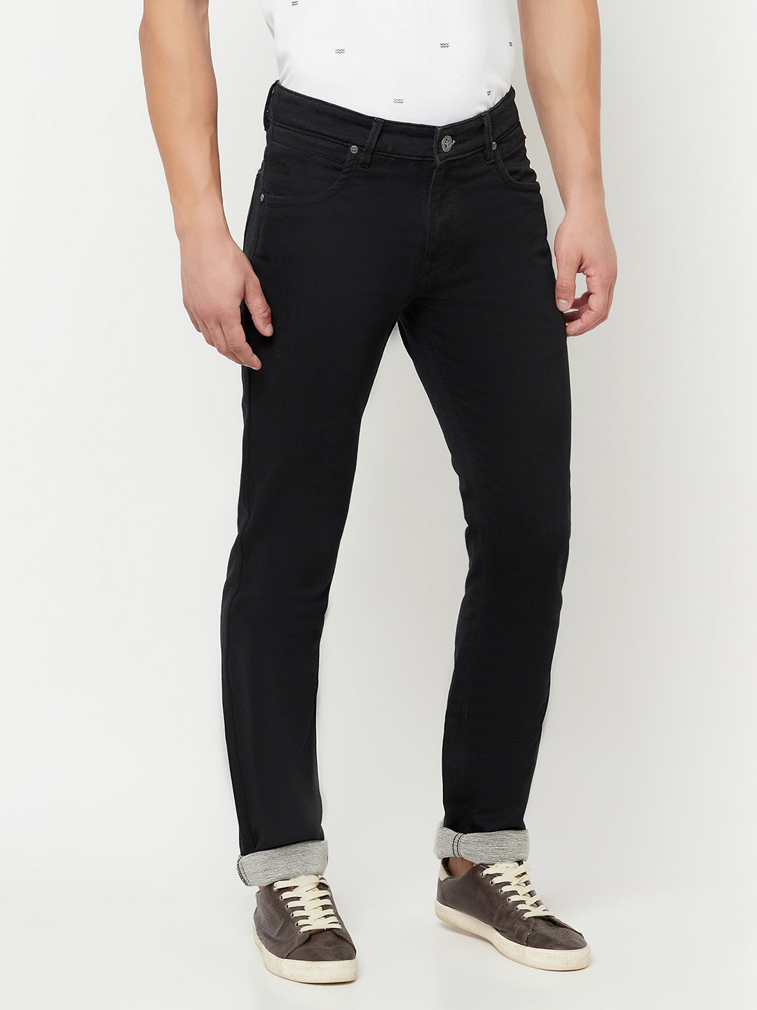 Cantabil Hillium Black Men's Denim (6814567006347)