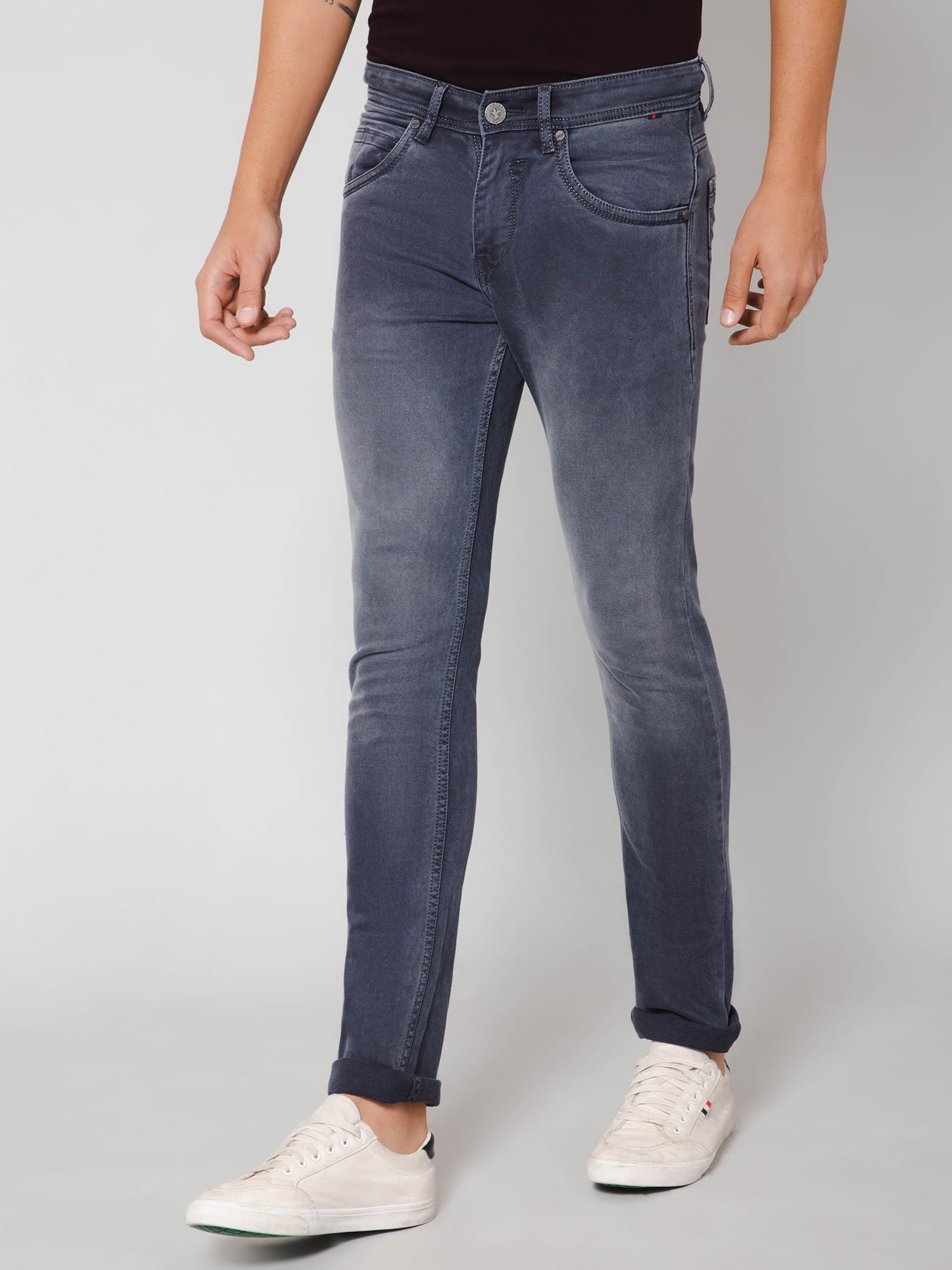 Cantabil Men Grey Jeans (7112549400715)