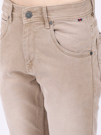 Cantabil Men's Khaki Denim (6863991242891)