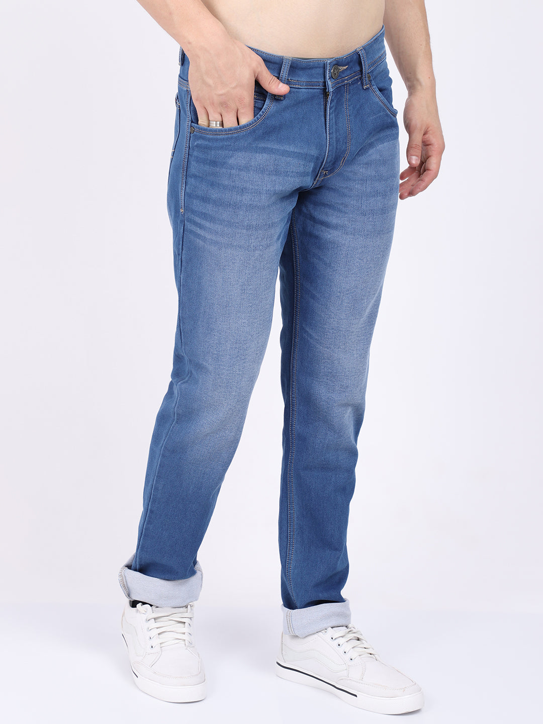 Cantabil Men's Medium Mercerised Denim (6863792799883)