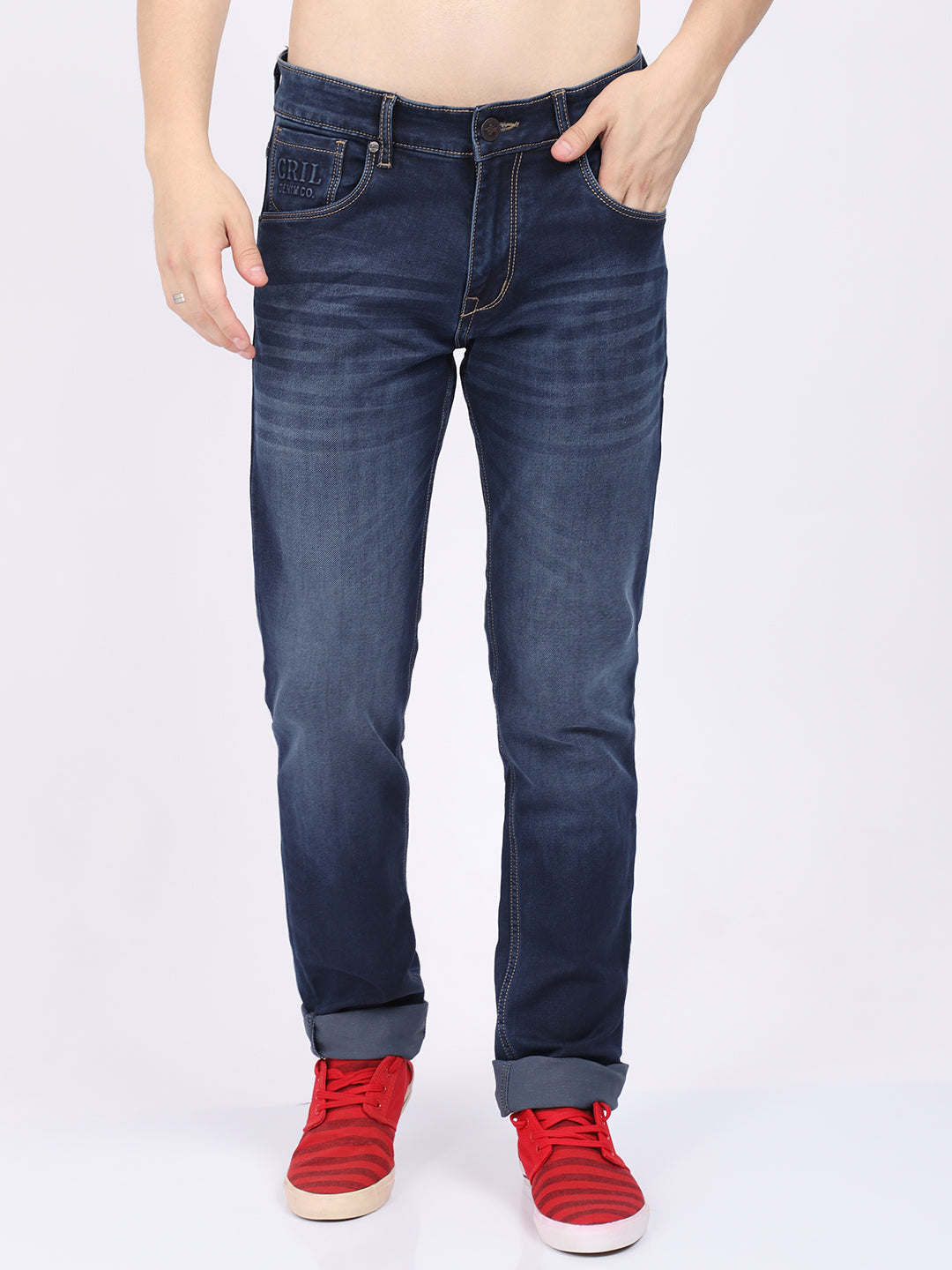 Cantabil Men's Blue Denim (6863820193931)