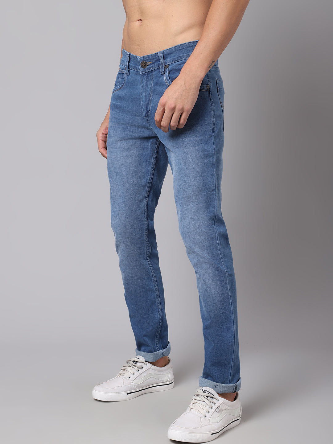 Cantabil Medium Mercerised Men's Denim (7028775485579)