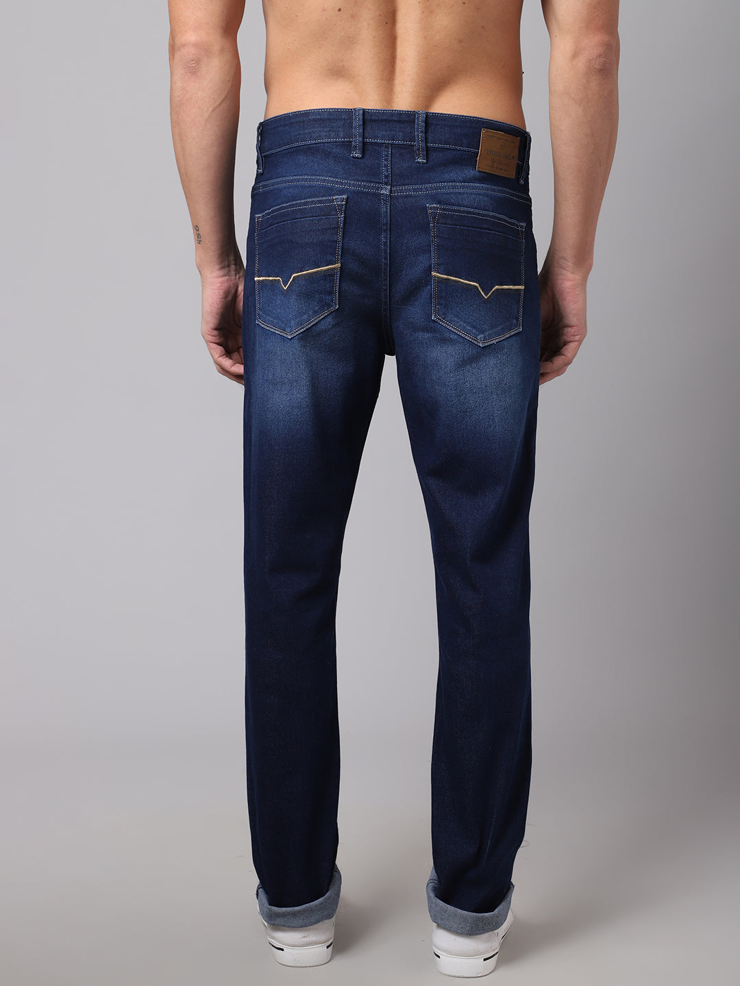 Cantabil Dirty Blue Men's Denim (7028782661771)