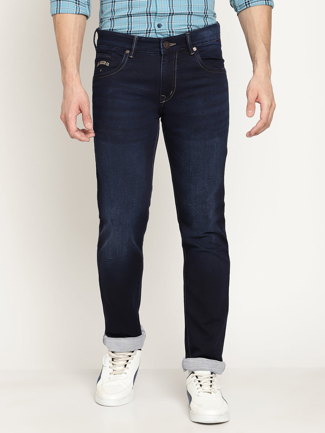 Cantabil Men's Navy Denim (6833152065675)