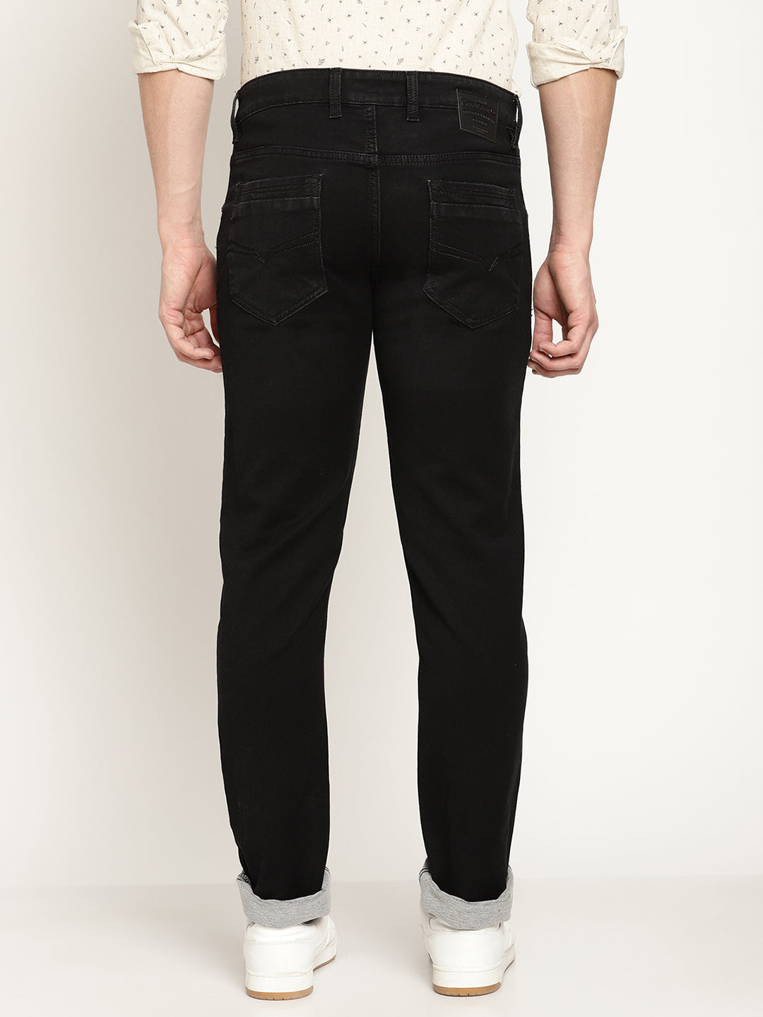 Cantabil Men's Black Denim (6833154261131)