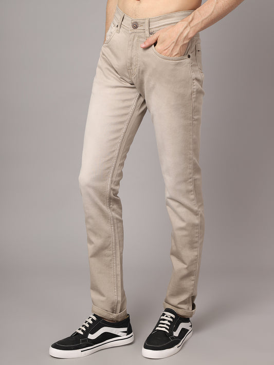 Cantabil Mens Beige Jeans (7032547311755)