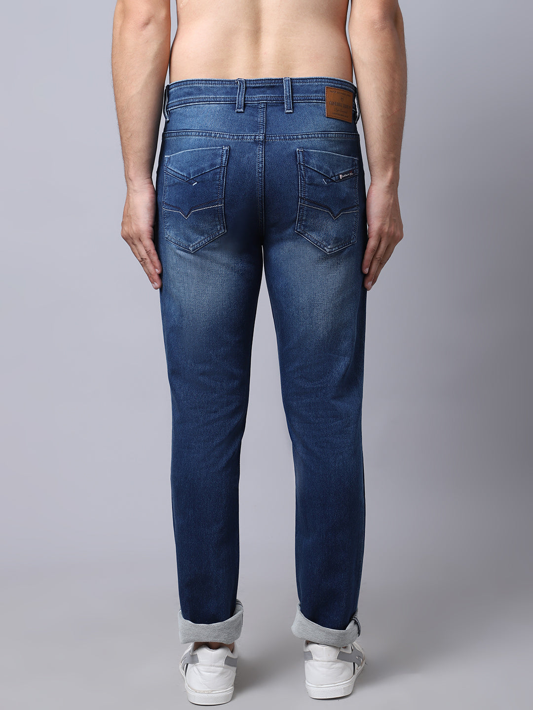 Cantabil Dark Mercerised Men's Denim (7028809236619)