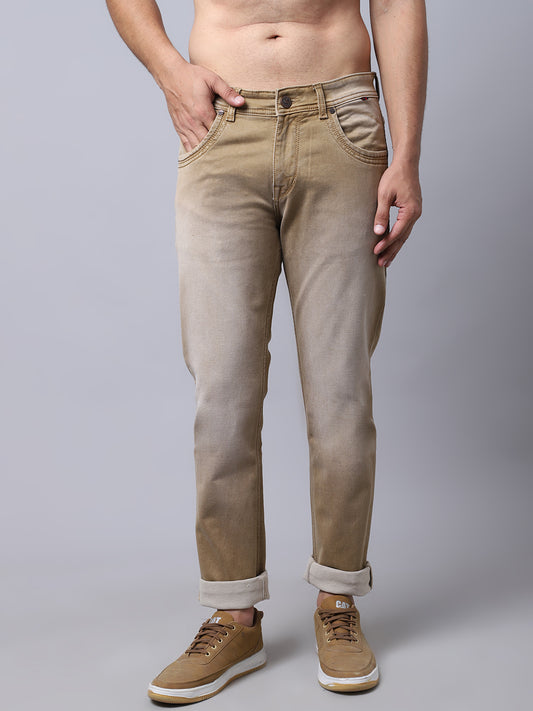 Cantabil men's Khaki Denim (7002252148875)