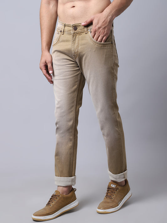 Cantabil men's Khaki Denim (7002252148875)