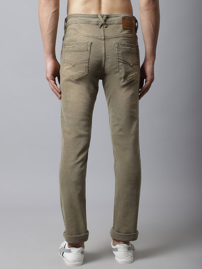 Cantabil Mens Khaki Jeans (7033968689291)