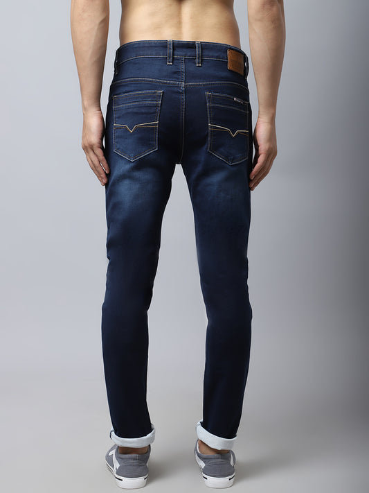 Cantabil Mens Dark Mercerised Jeans (7034048577675)