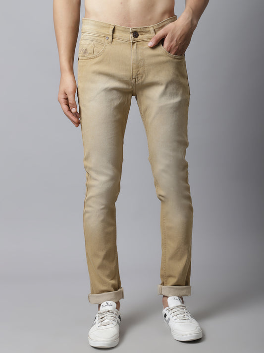 Cantabil Mens Khaki Jeans (7035227504779)