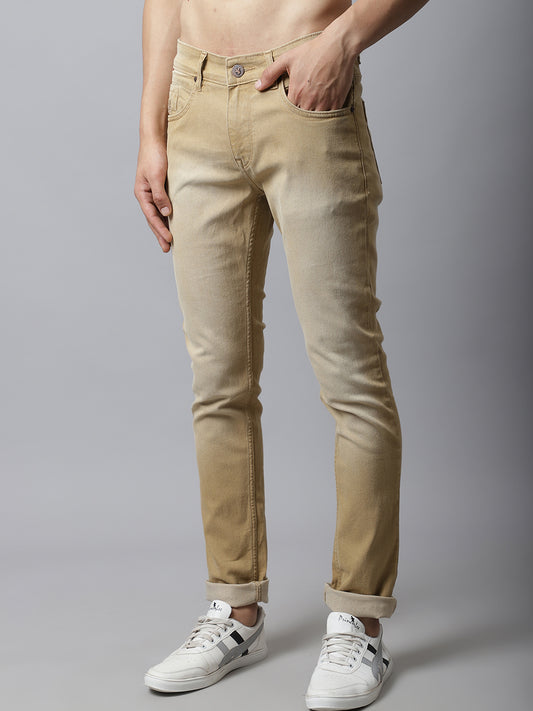 Cantabil Mens Khaki Jeans (7035227504779)