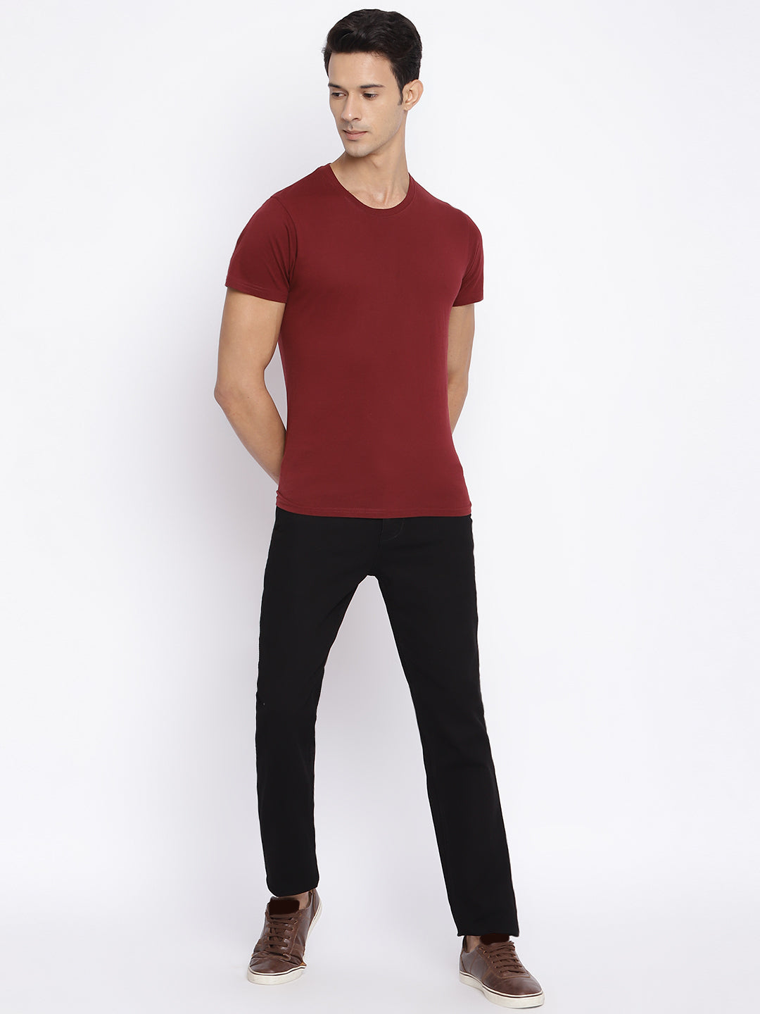 Cantabil Men Black Jeans (7046763774091)