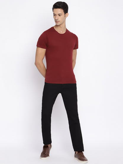 Cantabil Men Black Jeans (7046763774091)