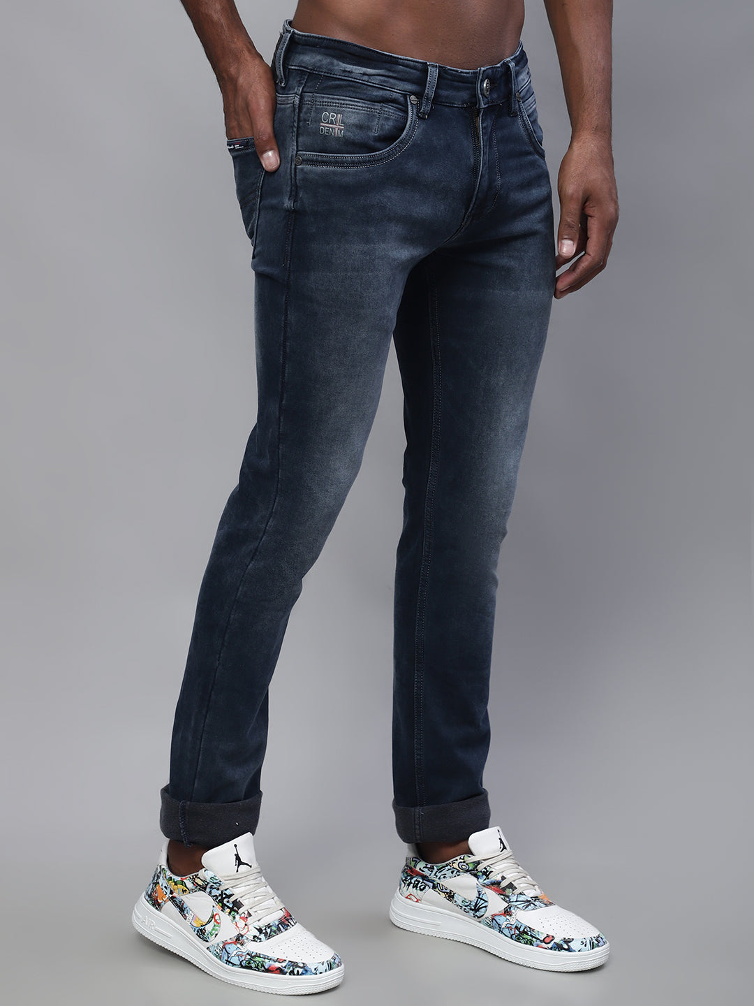 Cantabil Men Blue Jeans (7114285023371)